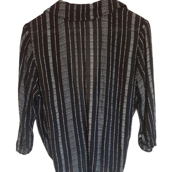 ❤️ O'Neil High Low Sheer Blouse sz S - Picture 2 of 10